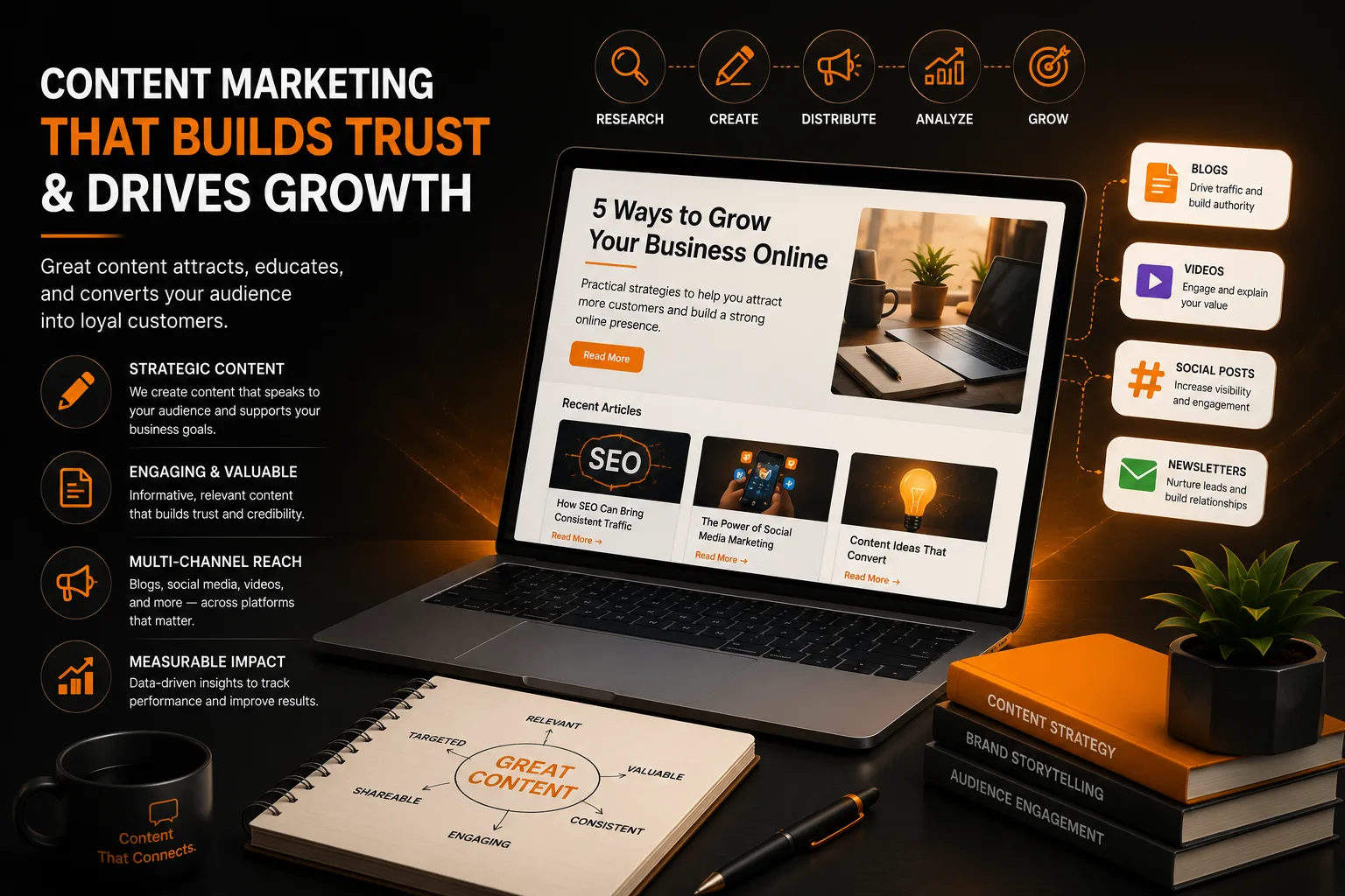 Content Marketing at Flayer Marketing